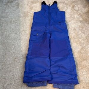 Burton Blue Insulated Snow Overalls